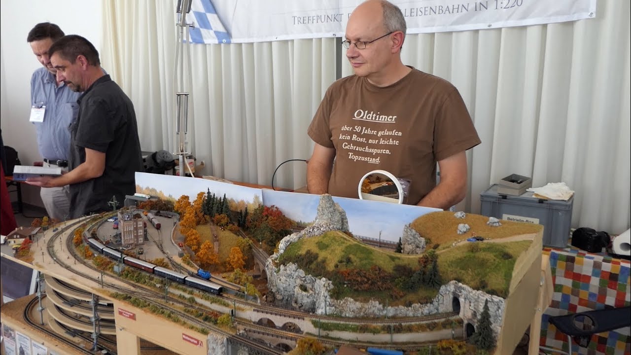 0,85 m² Spur Z-Modellbahn-Anlage 