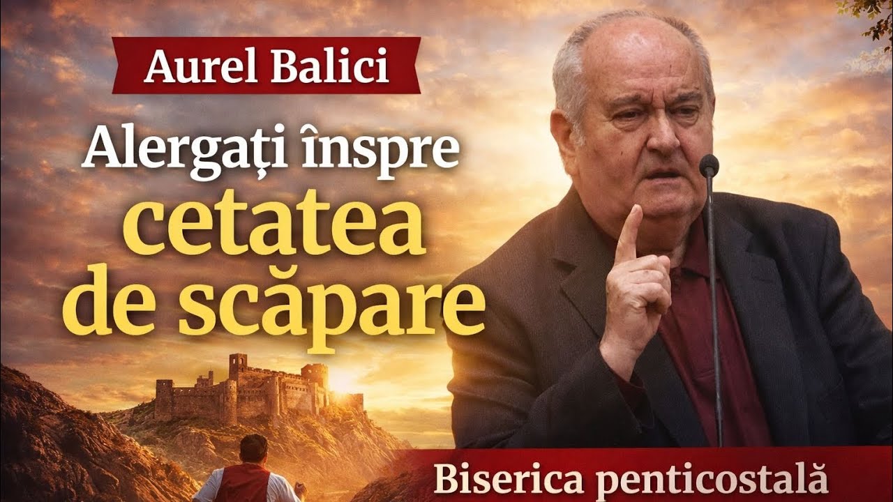 Aurel Balici-❗️Alergați înspre cetatea de scăpare....2026.