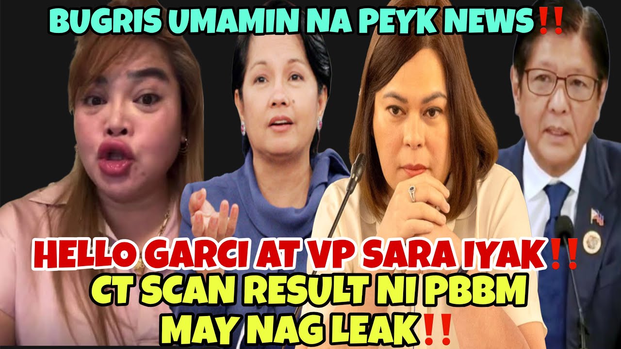 RESULTA NG CT SCAN NI PBBM NAG-L3AK⁉️ALING MALIIT AT INDAY SARA BIGO SA MASAMANG BALAK⁉️