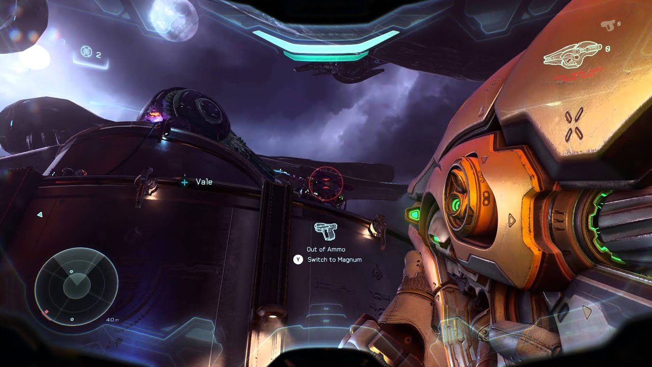 Halo 5: Guardians - Battle of Sunaion: Destroy All Air Defenses, Overload Plasma Battery Gameplay