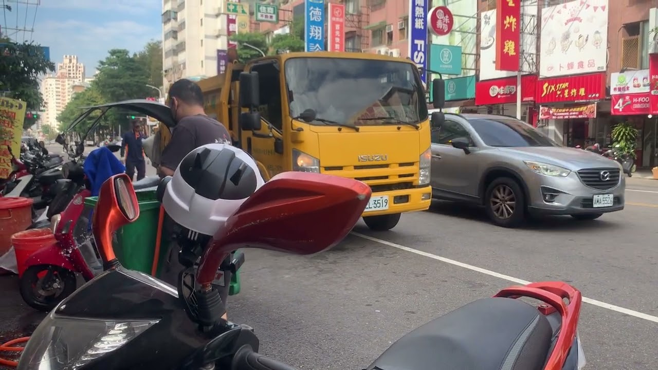 台中市南區廚餘垃圾車KEL-3519
