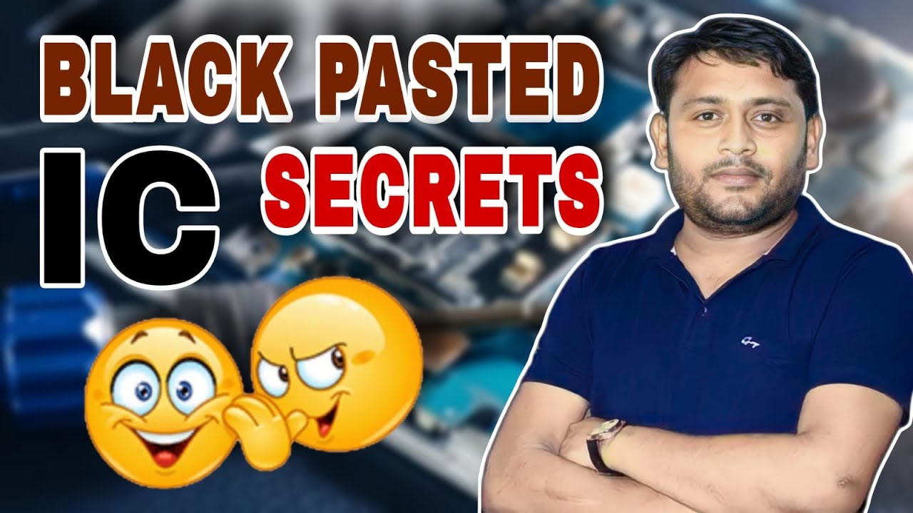 Black Paste IC Glue Cutting Aur Cleaning Ka Asaan Tarika