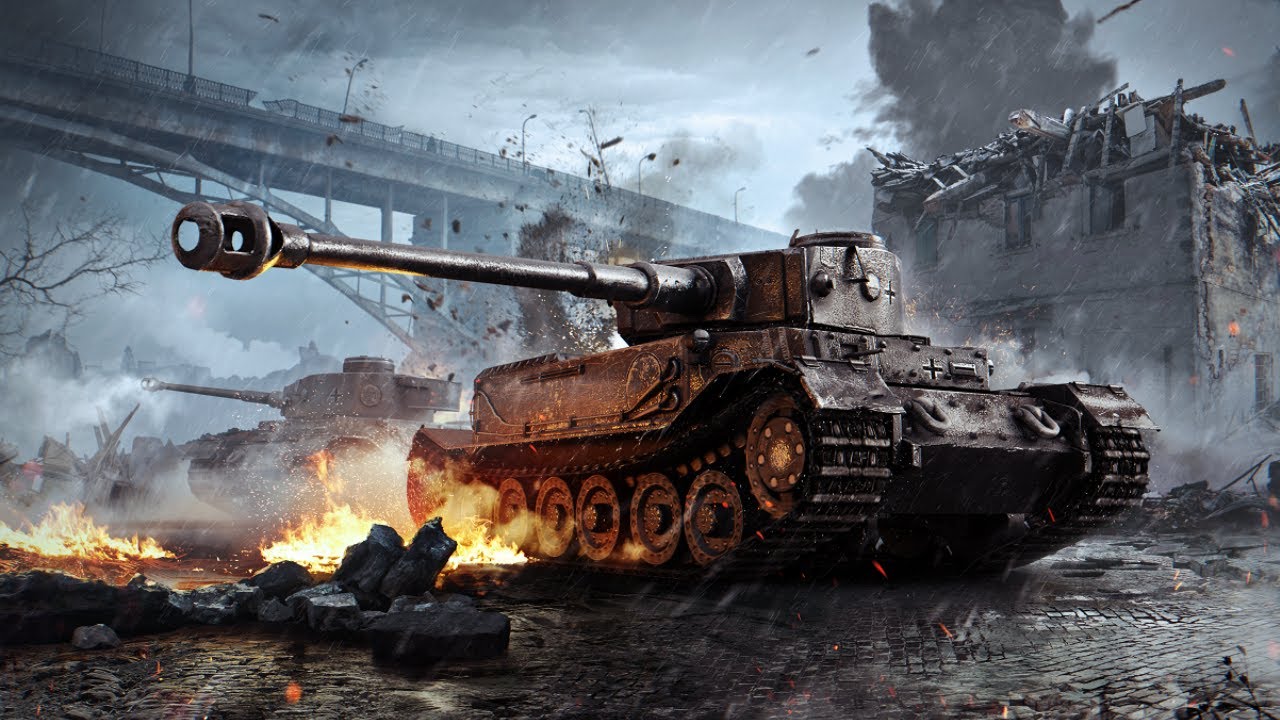 Panzer VI Tiger in action | Incredible Sound, No Music