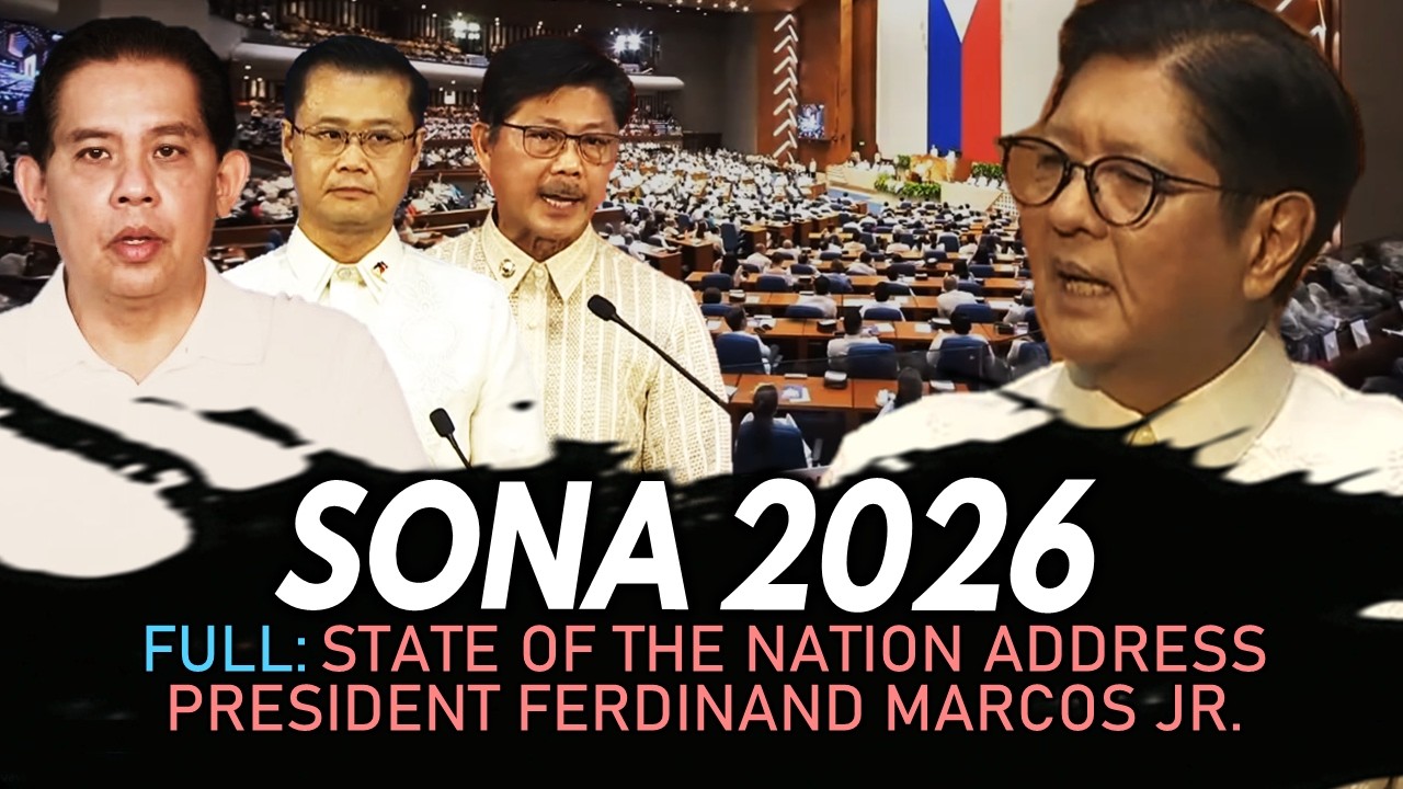 [FULL] SONA 2026: State of the Nation Address | President Ferdinand Marcos Jr.