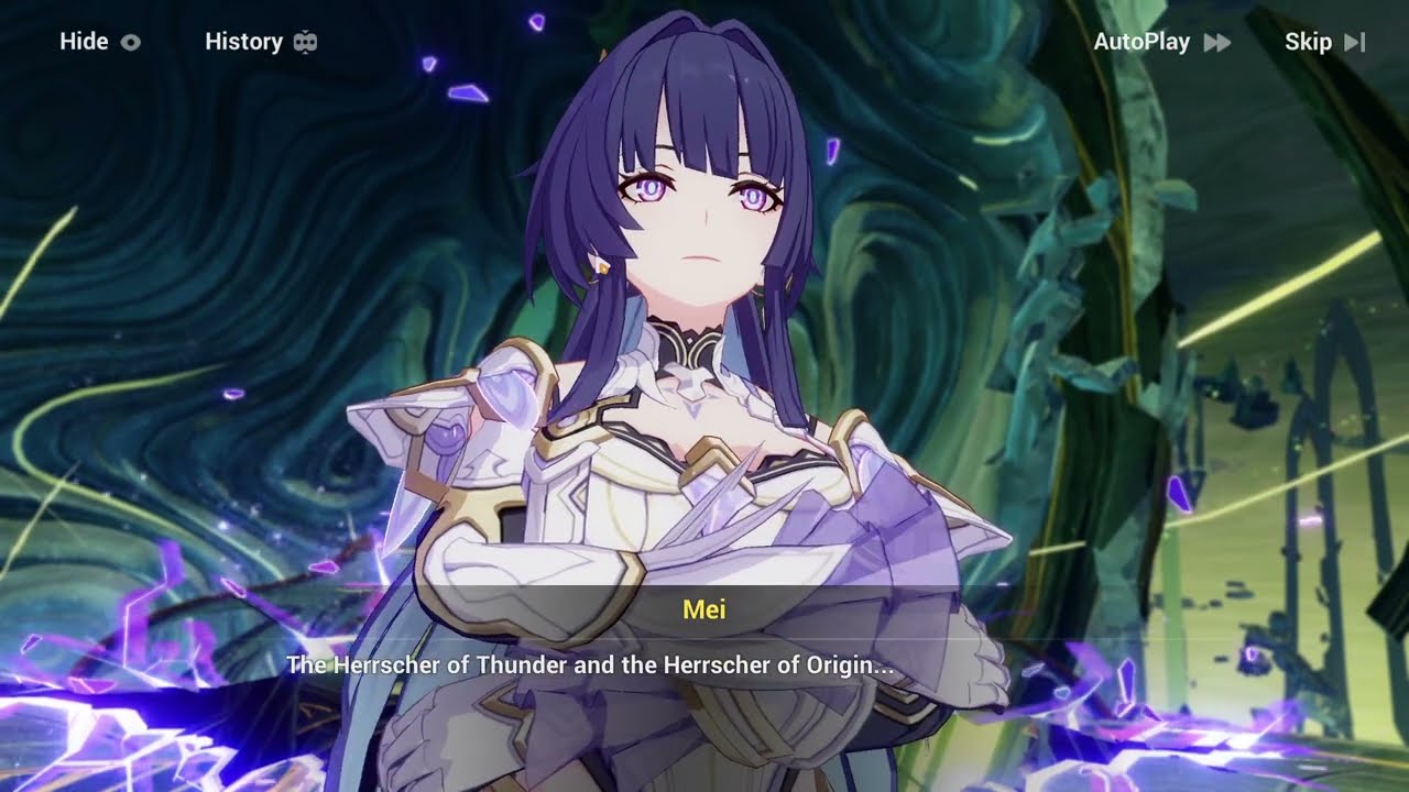Honkai Impact 3rd | Chapter 35 Act 1 | Kiana and Bronya's reaction for Mei as Herrscher of Origin