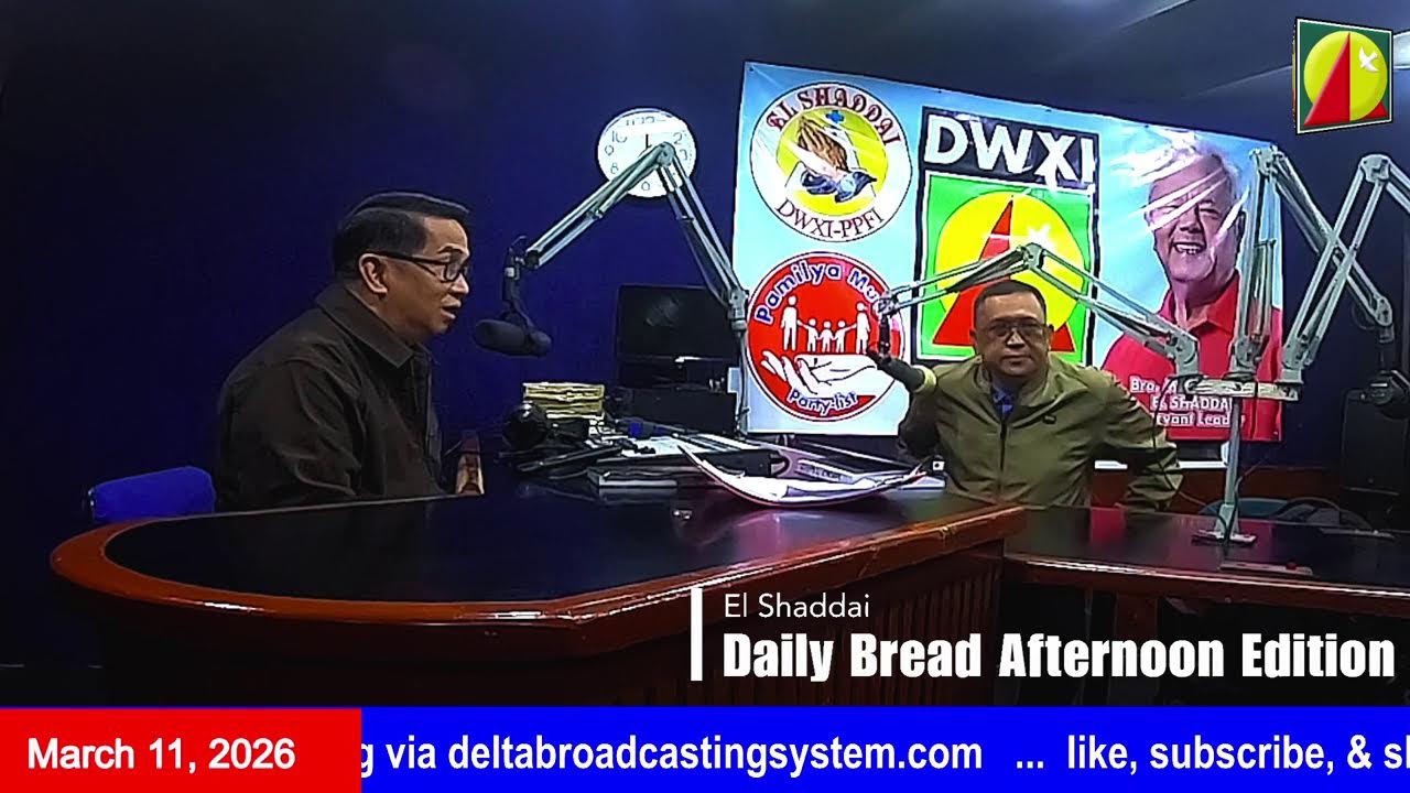 DWXI 1314 AM Live Streaming I Wednesday (March 11, 2026) #dailybreadafternoonedition