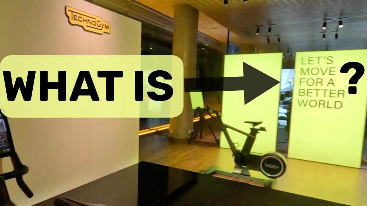 What Is - Lets Move For a Better World By Technogym?