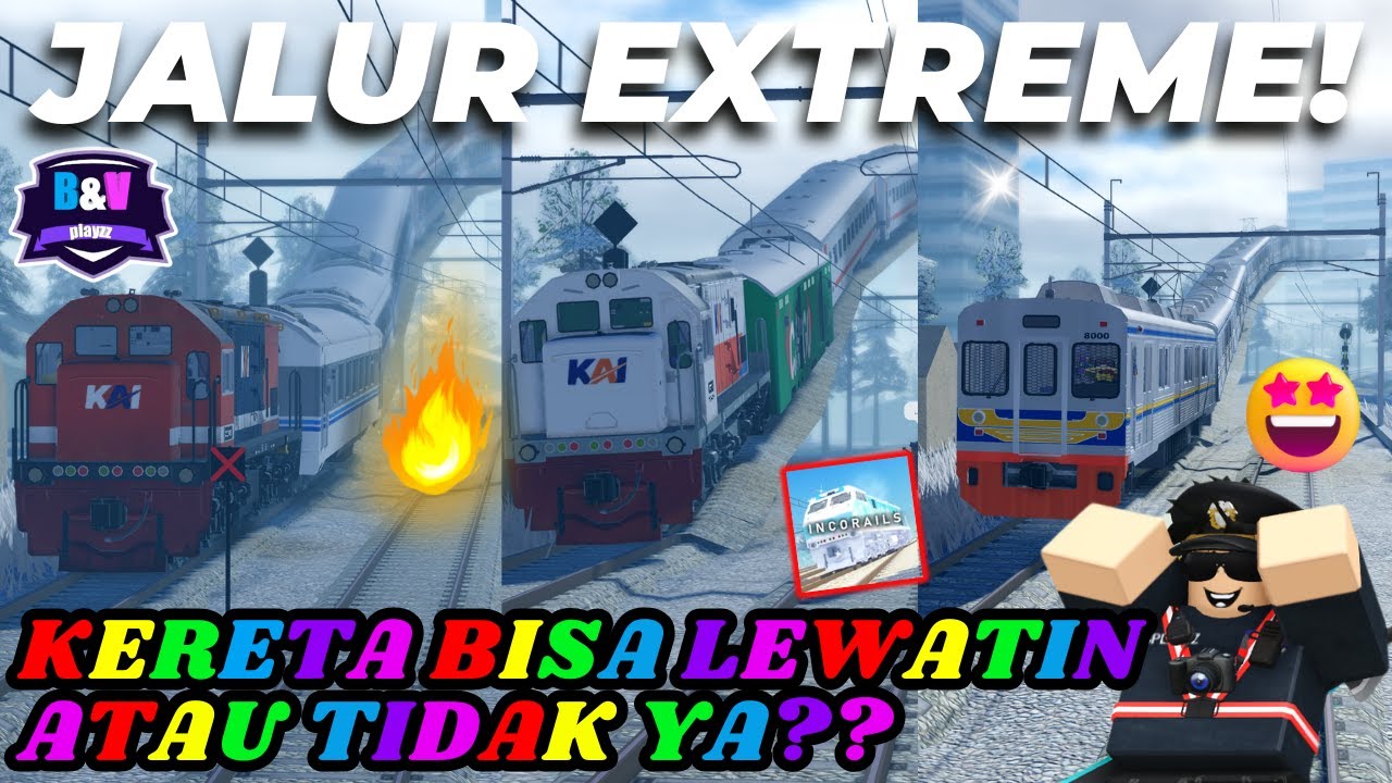 JALUR EXTREME!! KERETA BISA LEWATIN ATAU TIDAK YA??