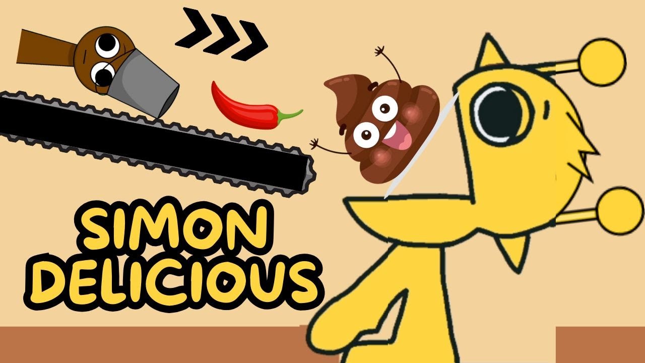 I fed Simon Sprunki 😂 Interactive Sprunki