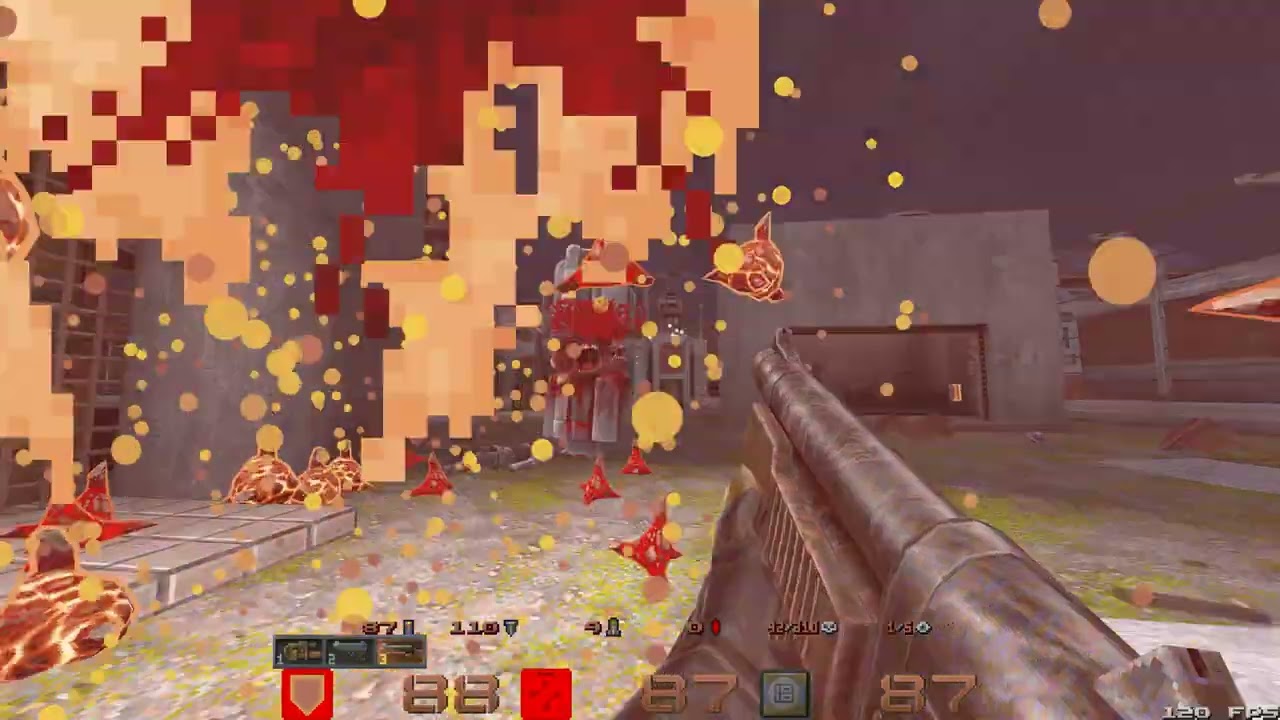 Quake Brutalist Jam 3 - Stalking The Reactor by Pinchy brutal difficulty 100%