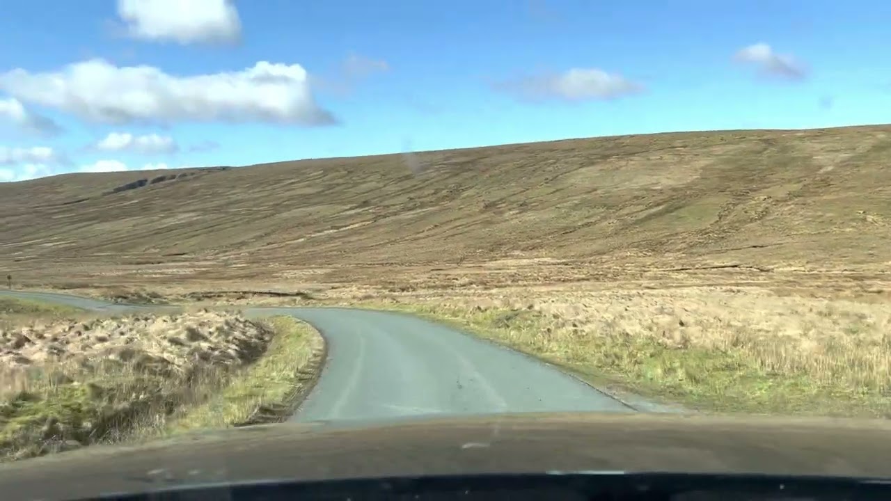 Tan Hill Inn and a drive down Stonesdale Lane in the Yorkshire Dales
