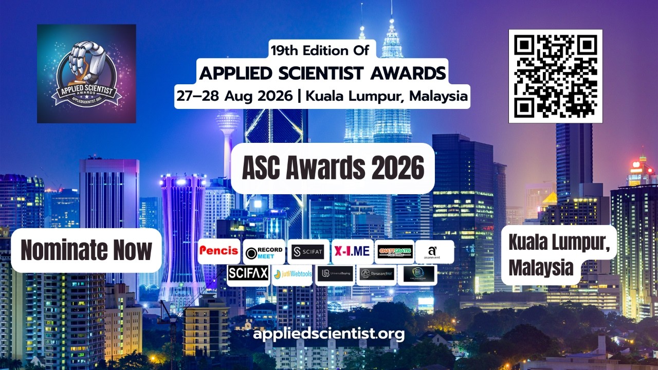 19th Edition of Applied Scientist Awards | 27&ndash;28 August 2026 | Kuala Lumpur, Malaysia