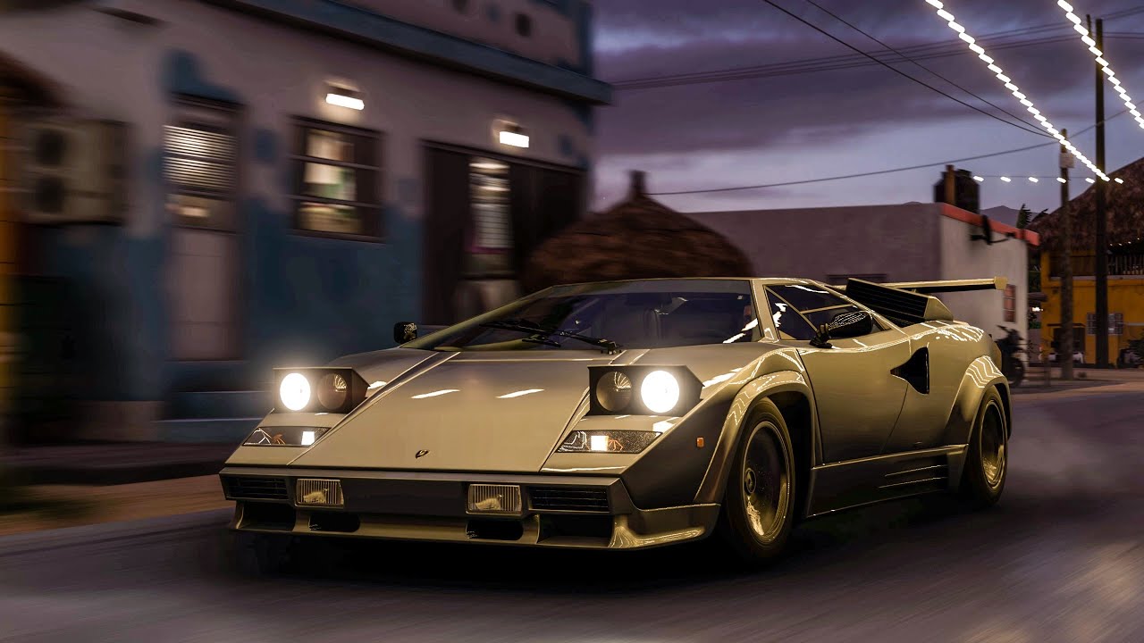 Forza Horizon 5 Lamborghini Countach LP5000 QV - FH5 Gameplay