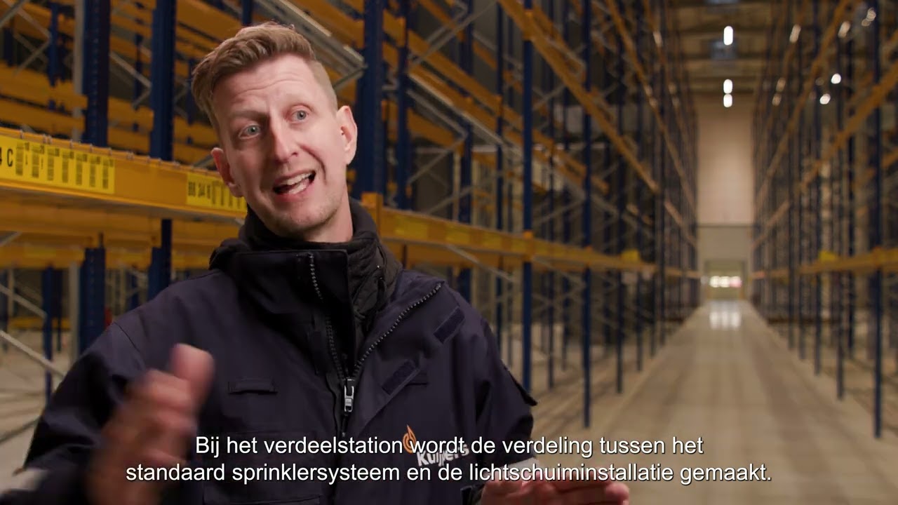Realisatie één van de grootste lichtschuiminstallaties van Nederland & life-schuimtest