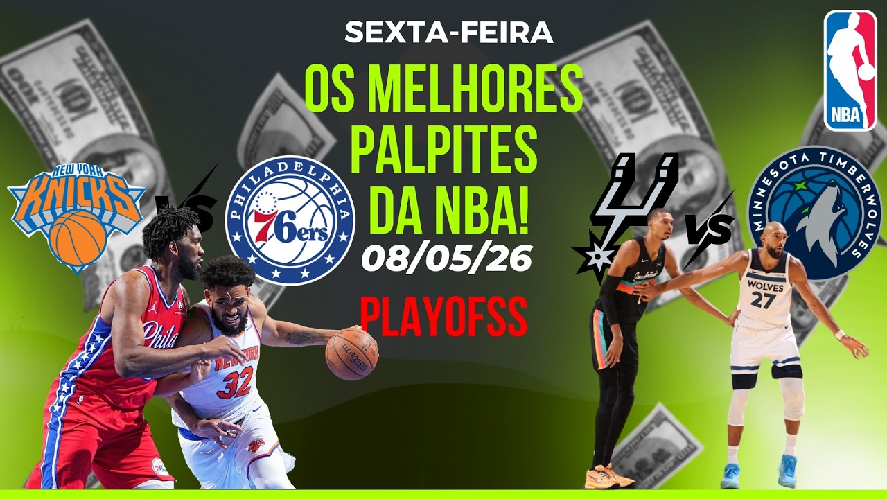 BEST BASKETBALL (NBA) PREDICTIONS FOR TODAY 08/05/26 (WE ARE IN THE PLAYOFFS)