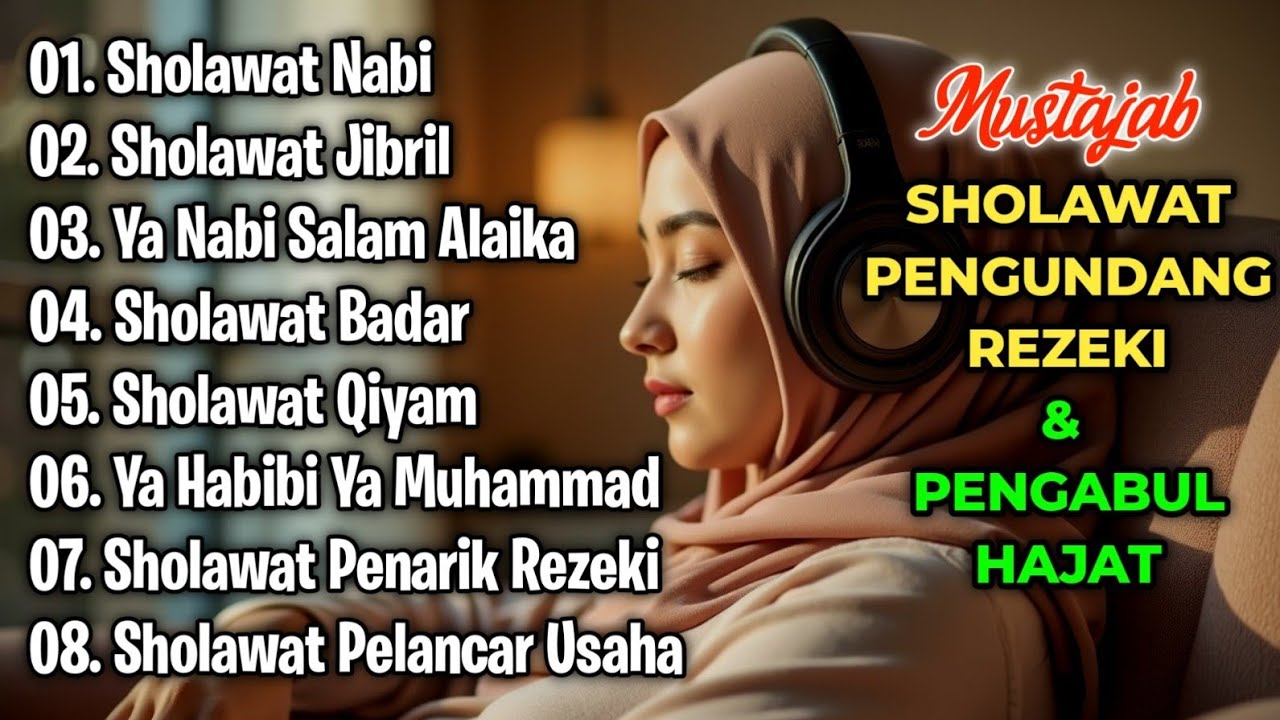 KUMPULAN SHOLAWAT VIRAL TERBARU 2025 | SHOLAWAT JIBRIL PEMBUKA REJEKI, SHOLAWAT BUSYRO, NARIYAH