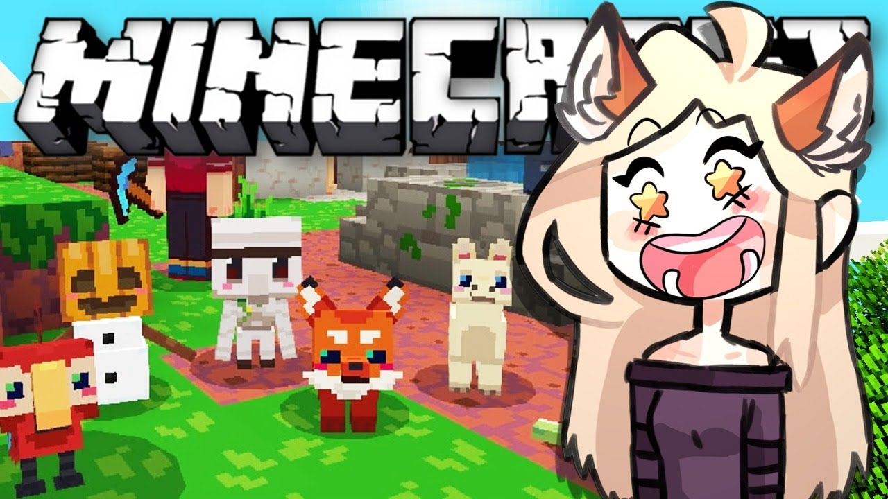 SURVIE Minecraft: Je TRANSFORME TOUT en BÉBÉS animaux !! (Minecraft rediff live)