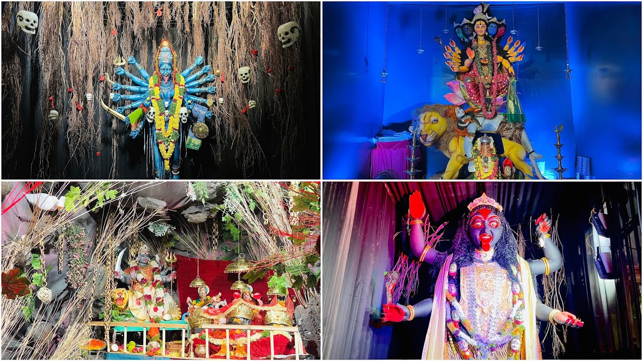 Top 4 Viral Durga Mata 2025 | Kali Mata & Kalika Devi Roopam DurgaMata 😱| Biggest Setup DurgaDevi 