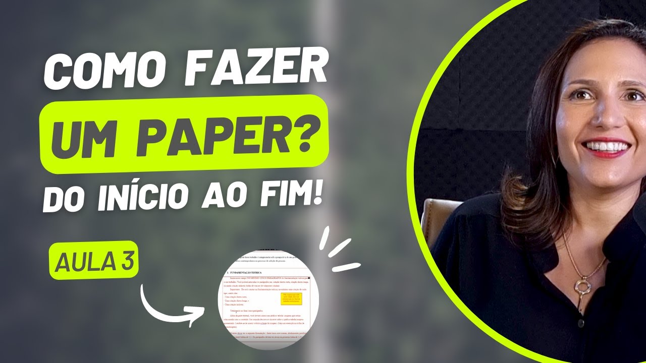 Como ESTRUTURAR um PAPER? RESULTADOS e DISCUSSÕES | PASSO A PASSO - aula 3