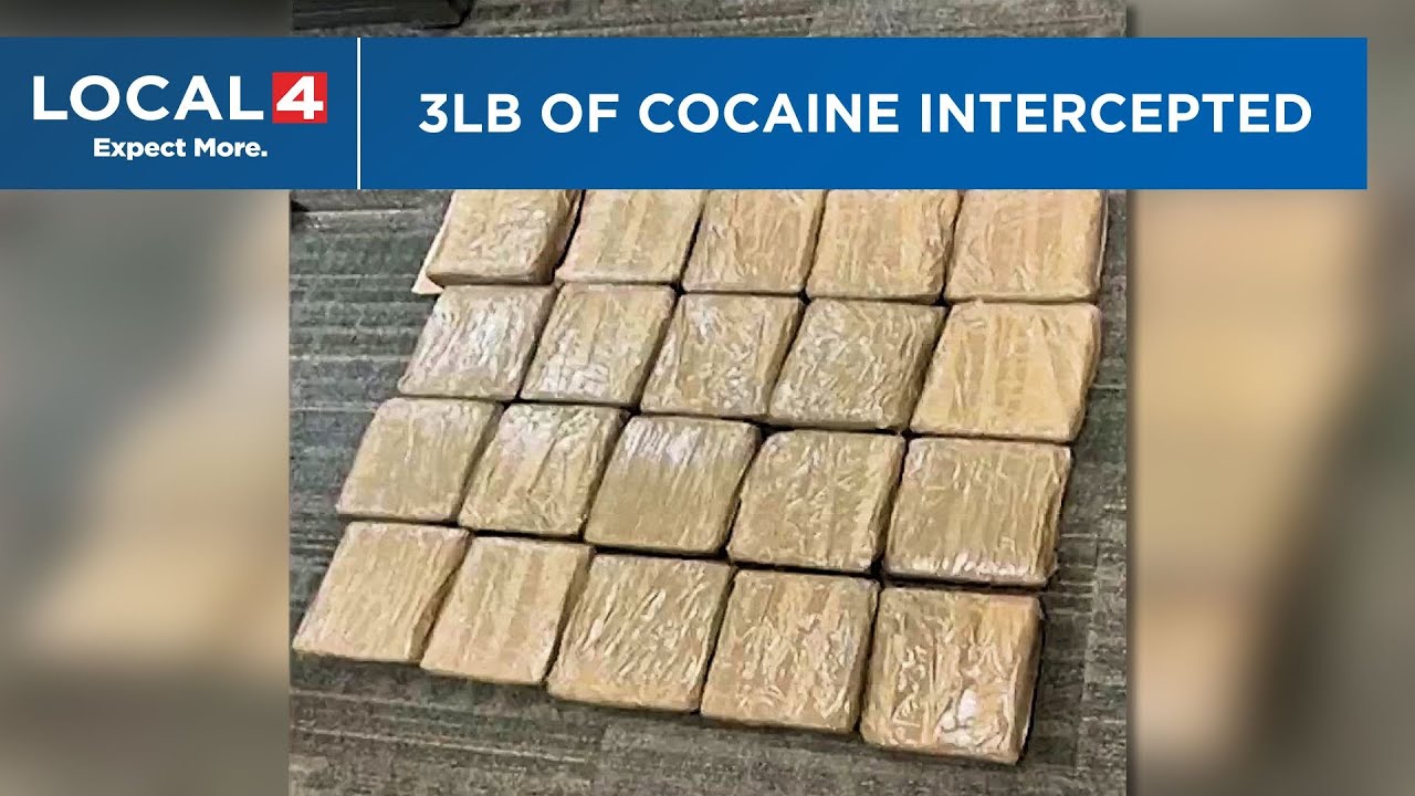 Nearly 3 pounds of cocaine seized in Grand Rapids mail drug bust