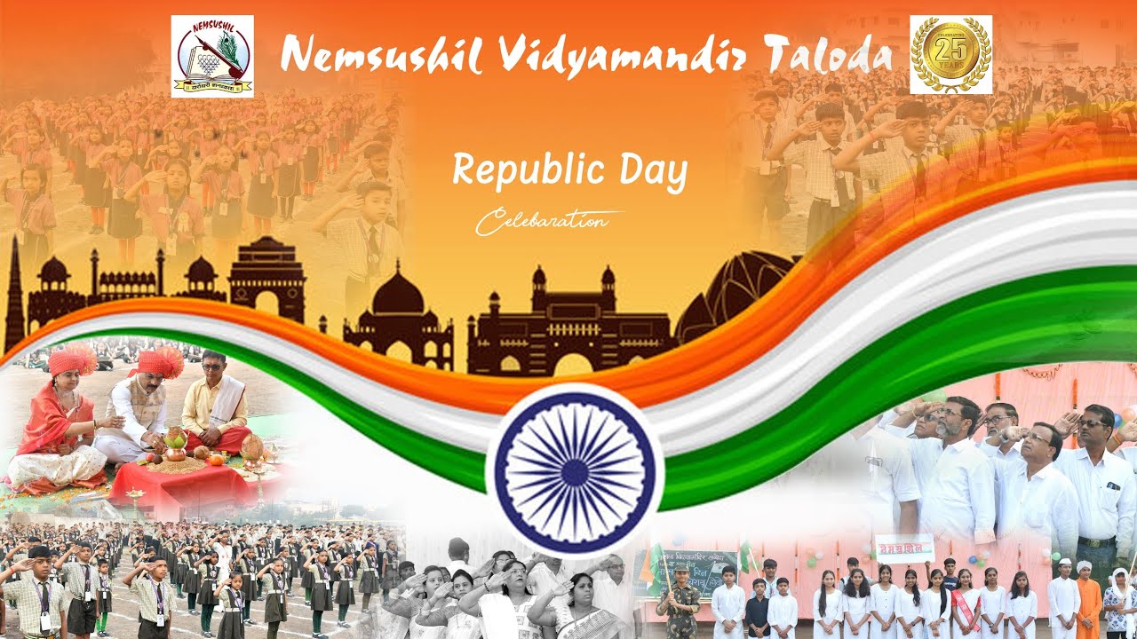 Republic Day Celebration 2026 | Nemsushil Vidyamandir, Taloda