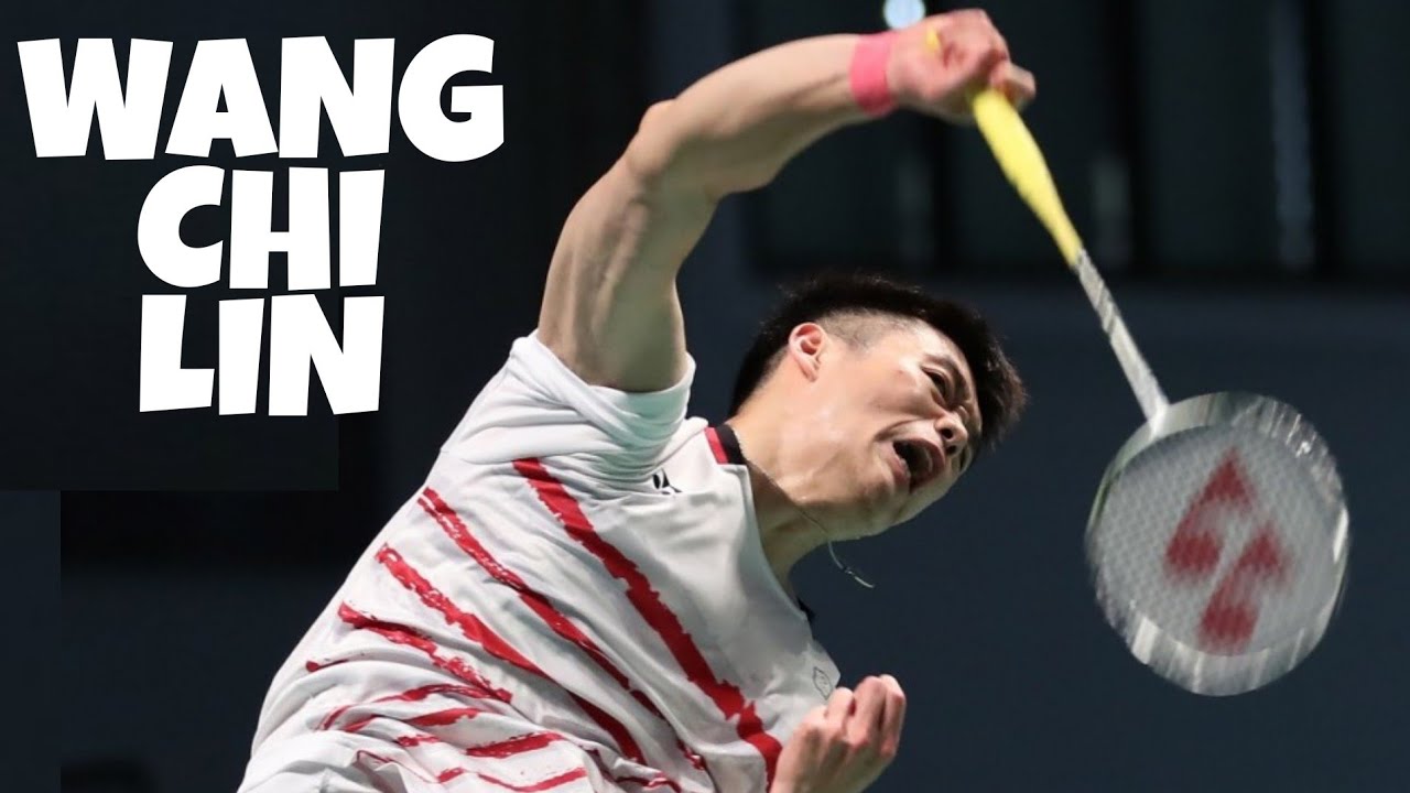 Best Smasher in Badminton - WANG CHI LIN | Badminton Smash (HD)
