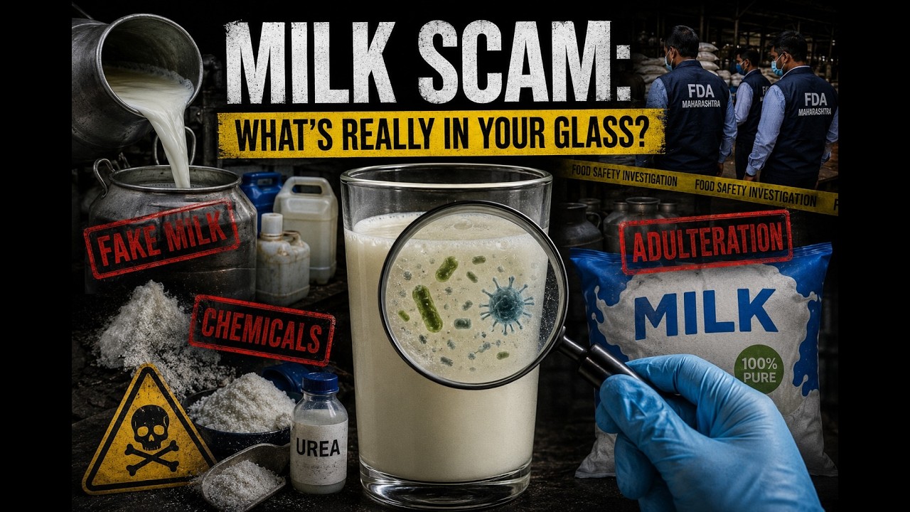 Fake Milk Scare! Detergent In Your Milk?! Racket Shocks Maharashtra | Your Daily Glass Of Toxic