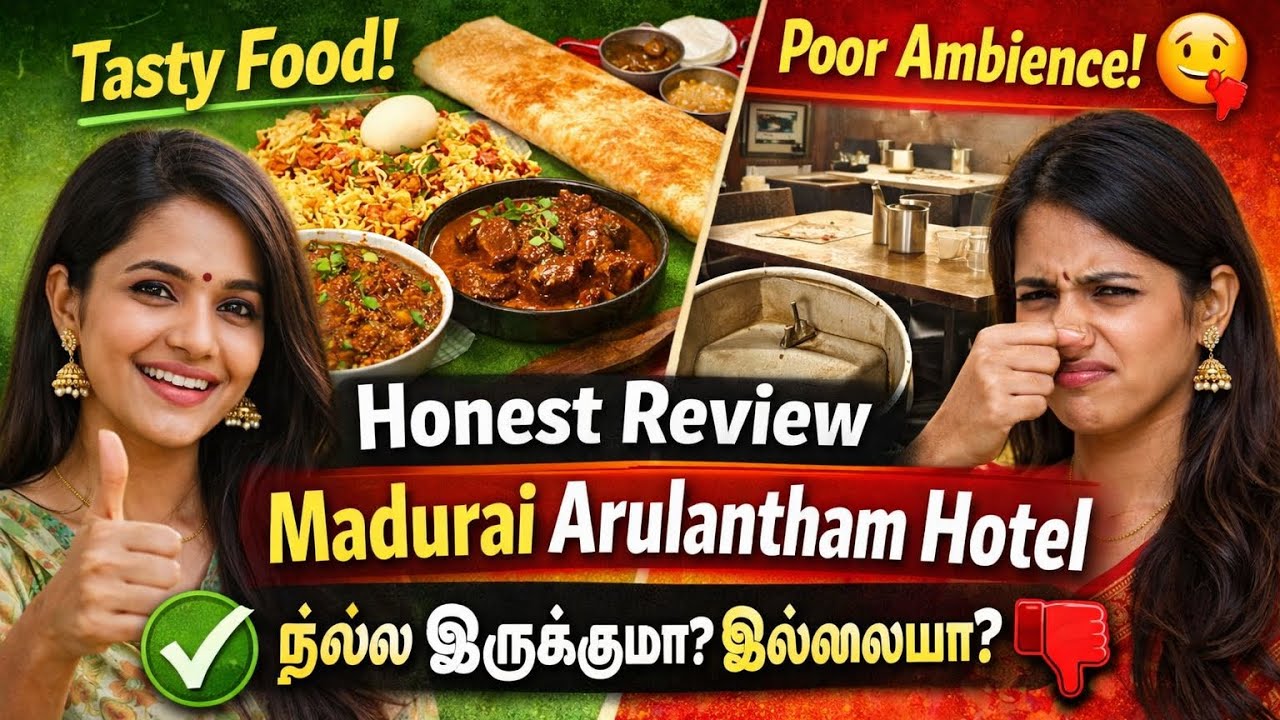 அருளந்தம் ஹோட்டல் உண்மை ரிவ்யூ 😱 Worth ah? @maduraimyile 