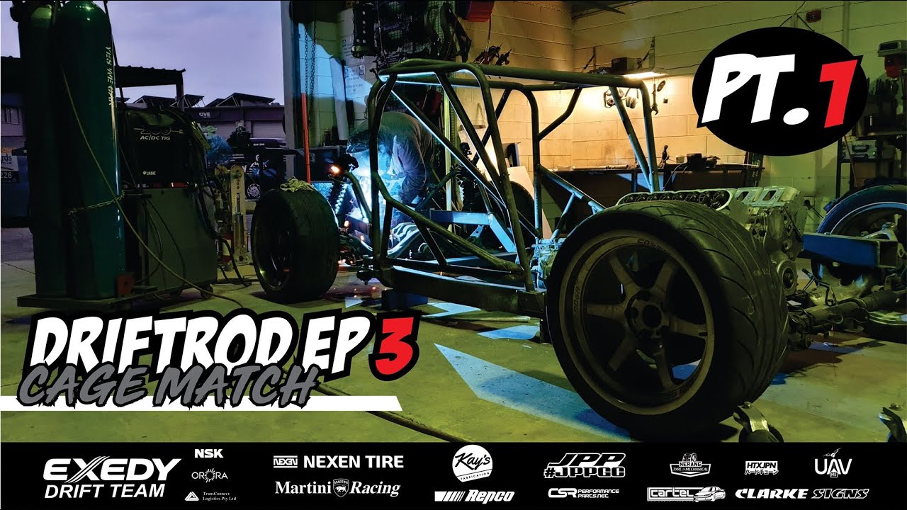 Drift Rod Build Episode 3 Pt. 1 Cage Match