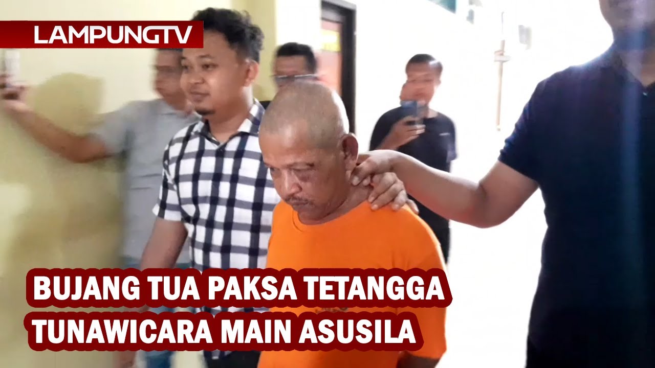 Bujang Tua Paksa Tetangga Tunawicara Main Asusila