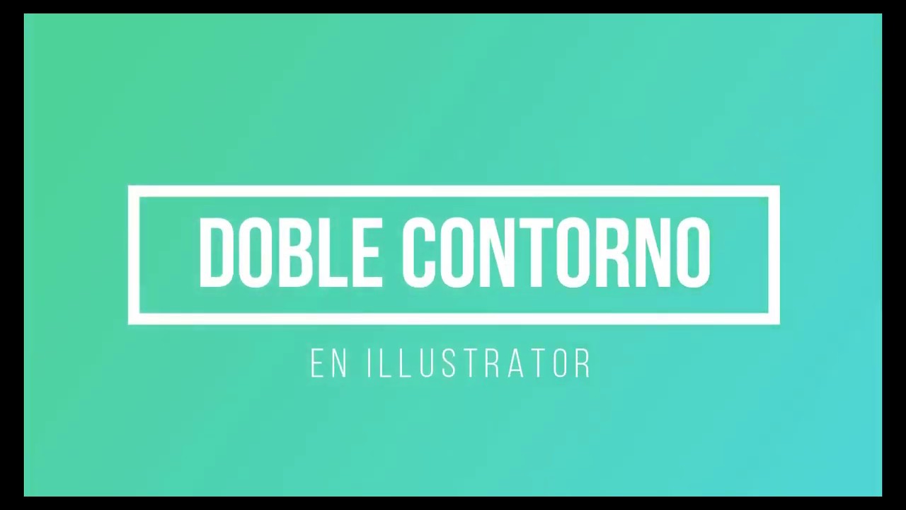Crear doble trazo en illustrator