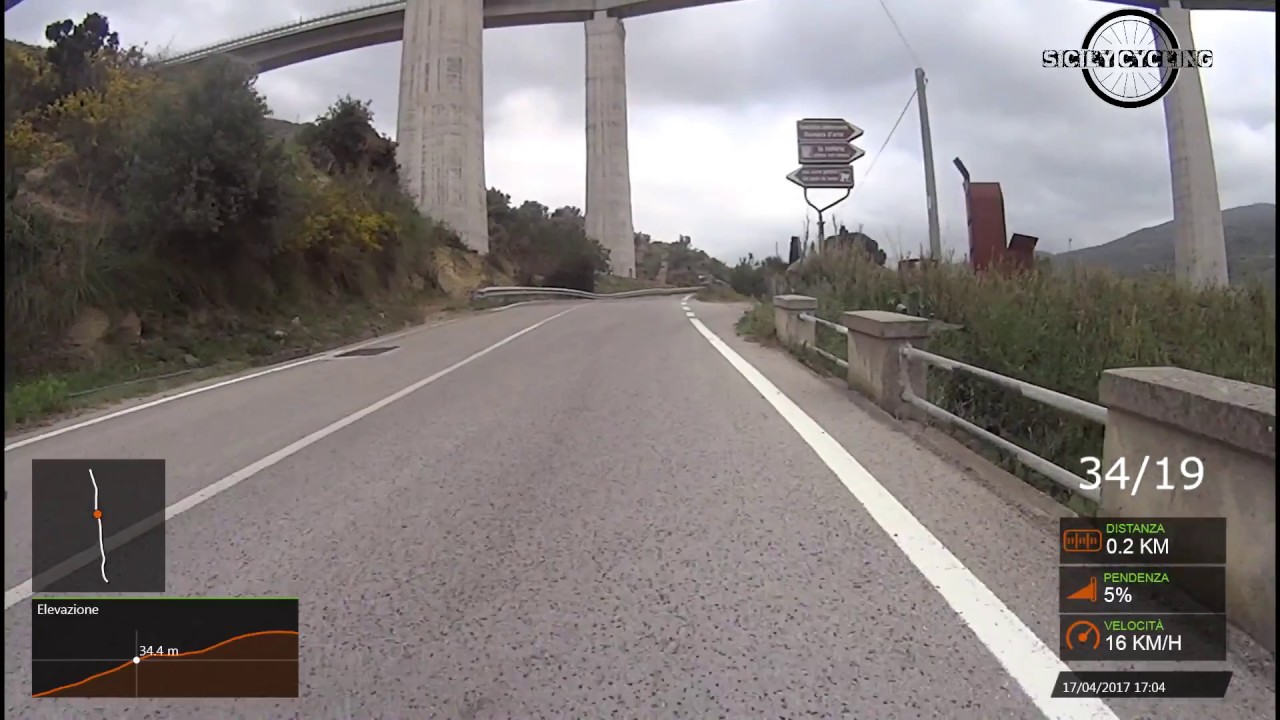 Salita Pettineo - Sicily Cycling #1