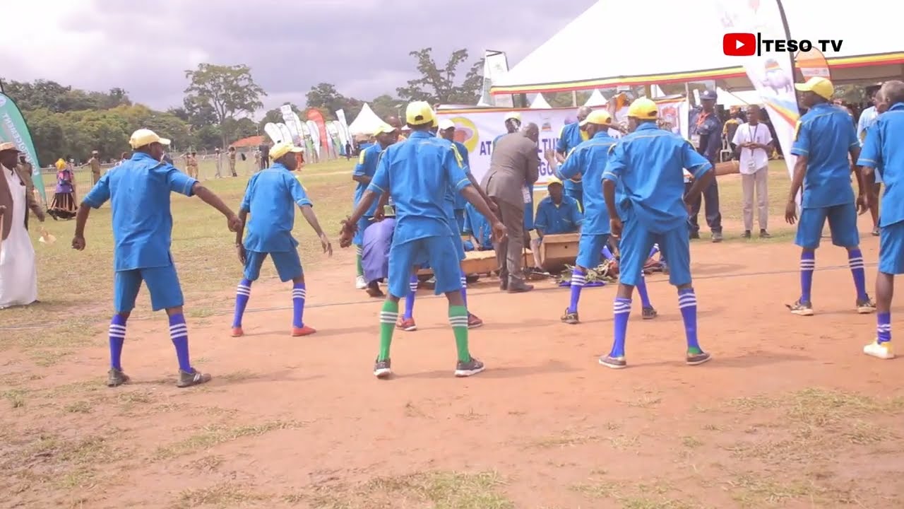 Lango Cultural dance troupe during the Ateker Reunion Festival