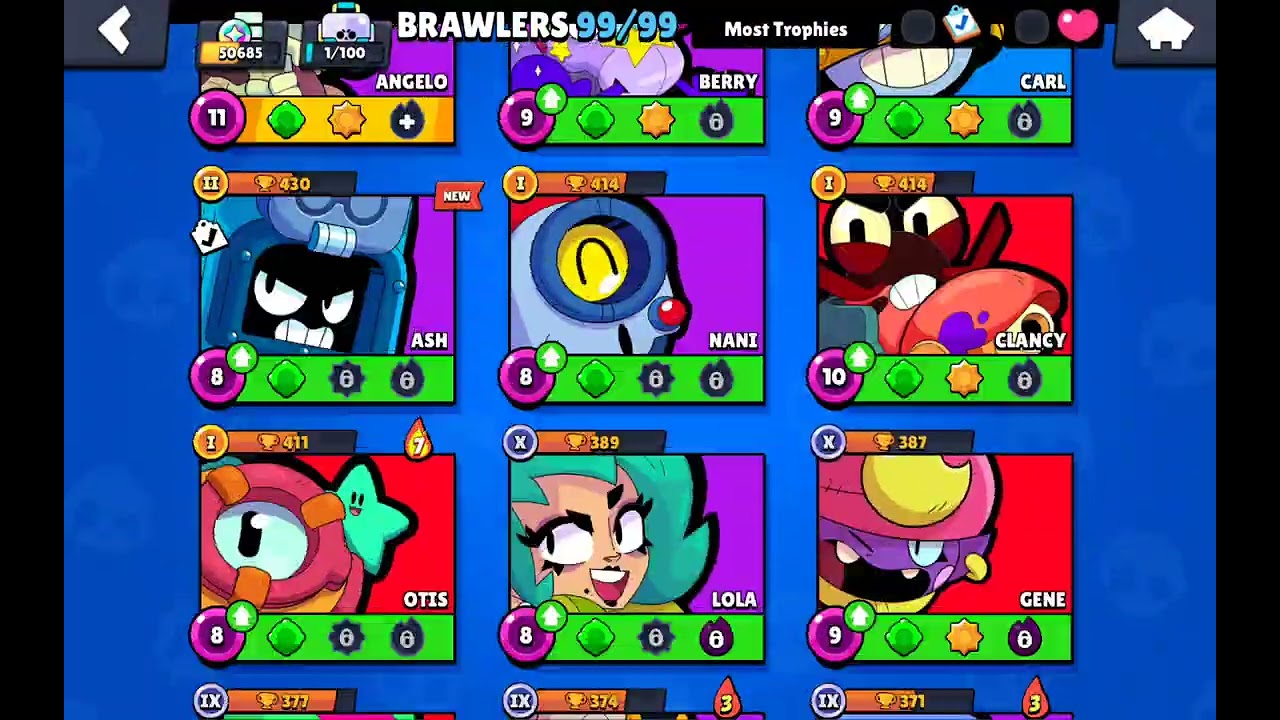 Brawlentine Squeak Boss Master to Impossible IV #brawlstars