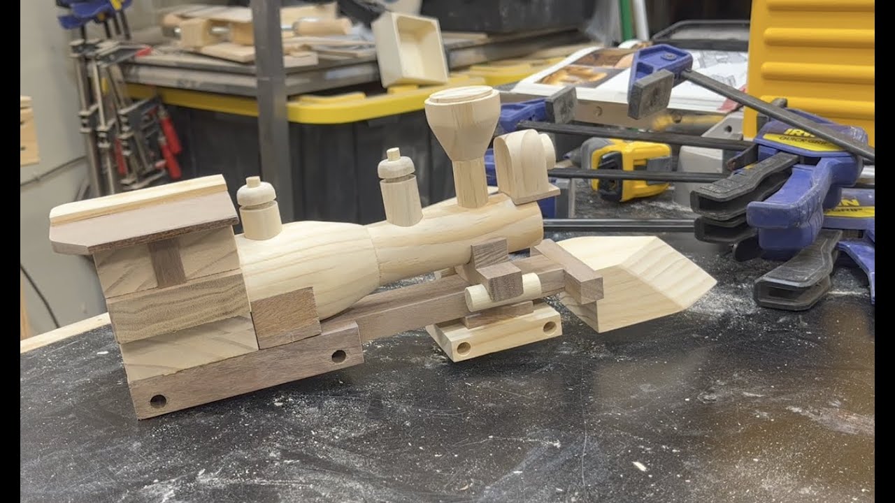 Making heirloom quality wooden toy train
