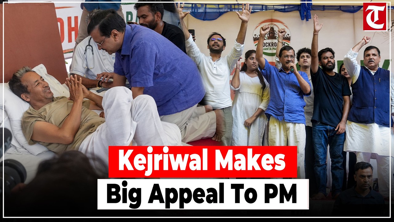Arvind Kejriwal Urges PM to Replace Dharmendra Pradhan With Sonam Wangchuk