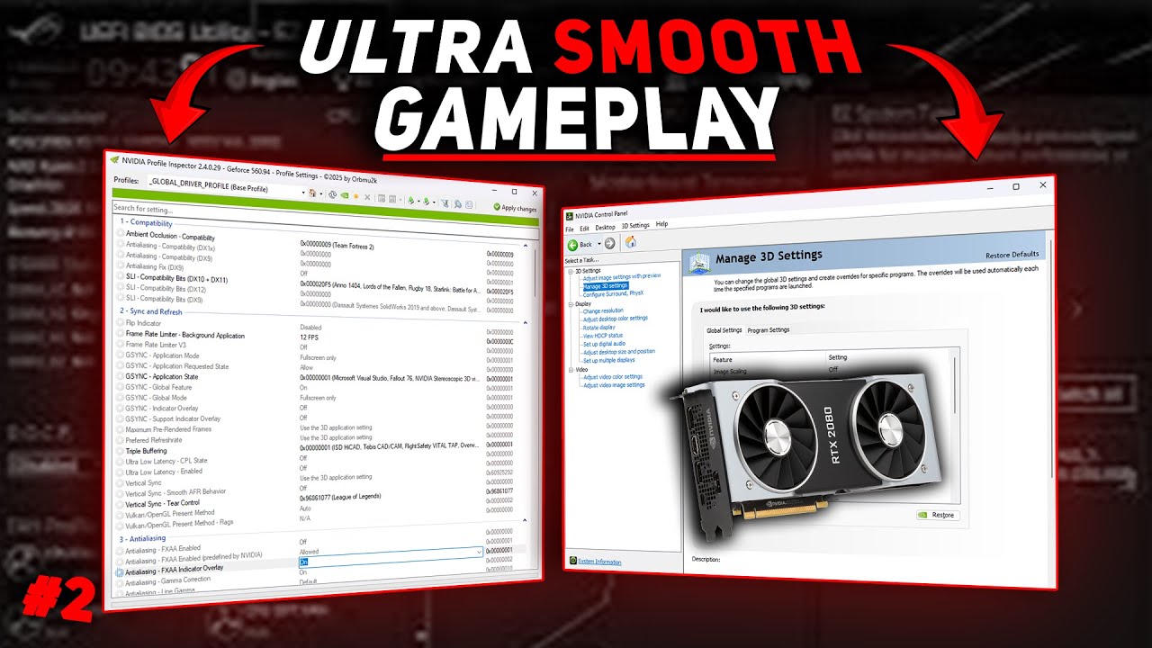 Максимальная оптимизация NVIDIA — 25 скрытых настроек, которые необходимо изменить. Панель управл...
