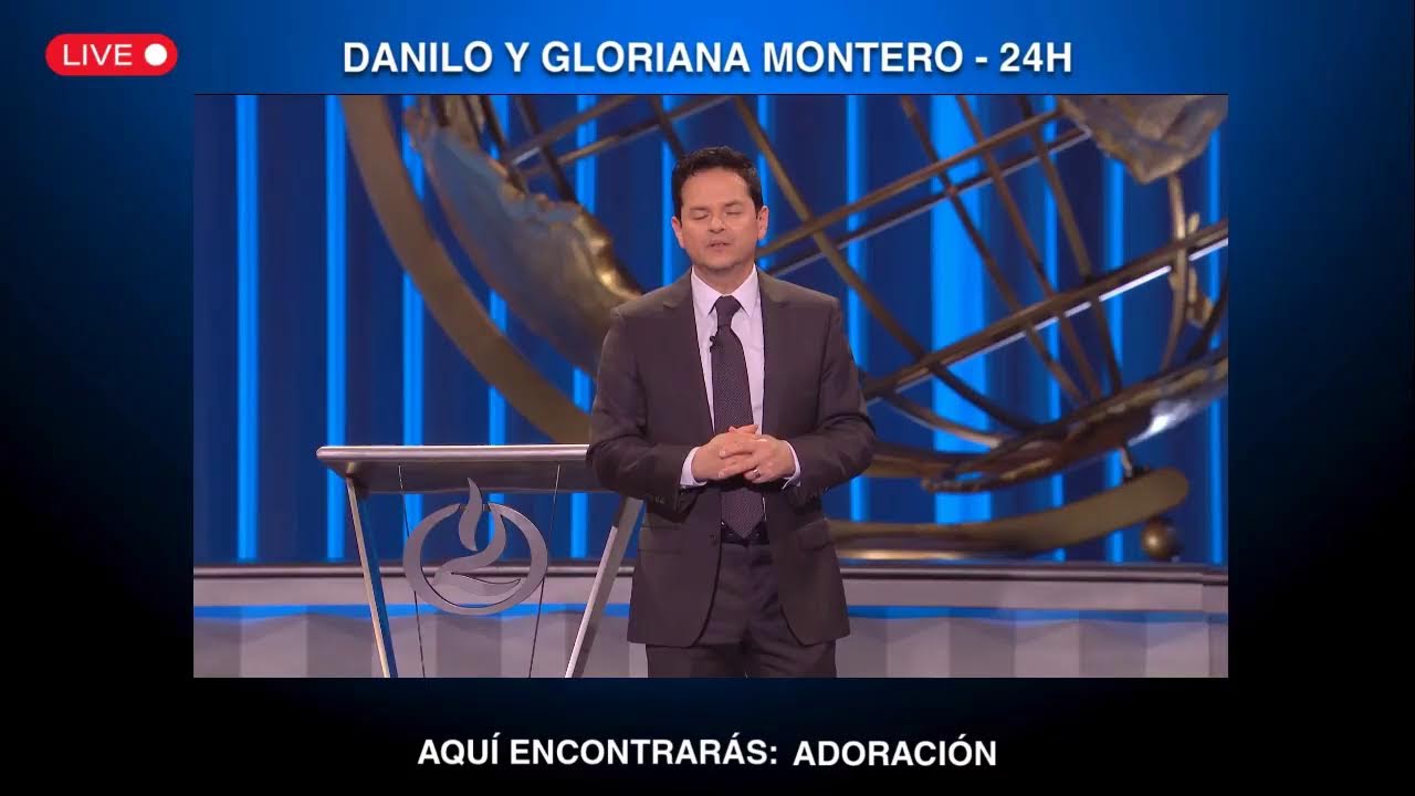 Danilo y Gloriana Montero EN VIVO 24/7 | Música Cristiana, Prédicas y Reflexiones Cristianas