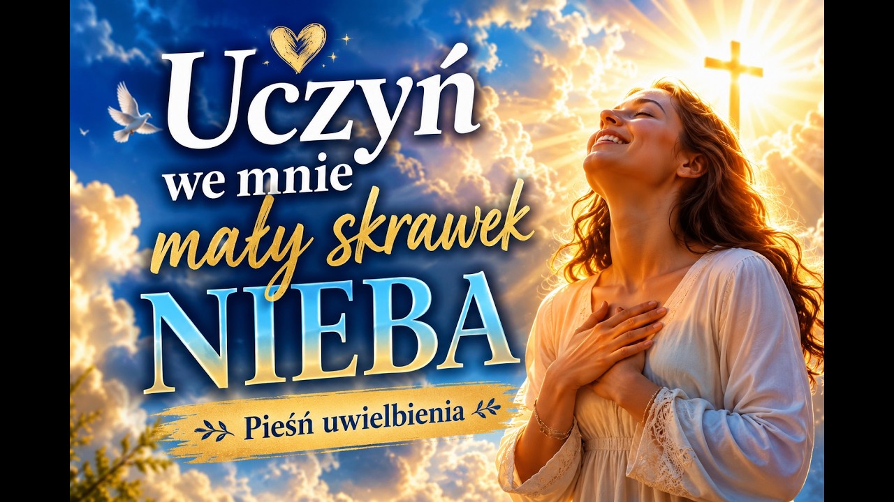 Uczyń we mnie mały skrawek nieba. Pieśń uwielbienia.