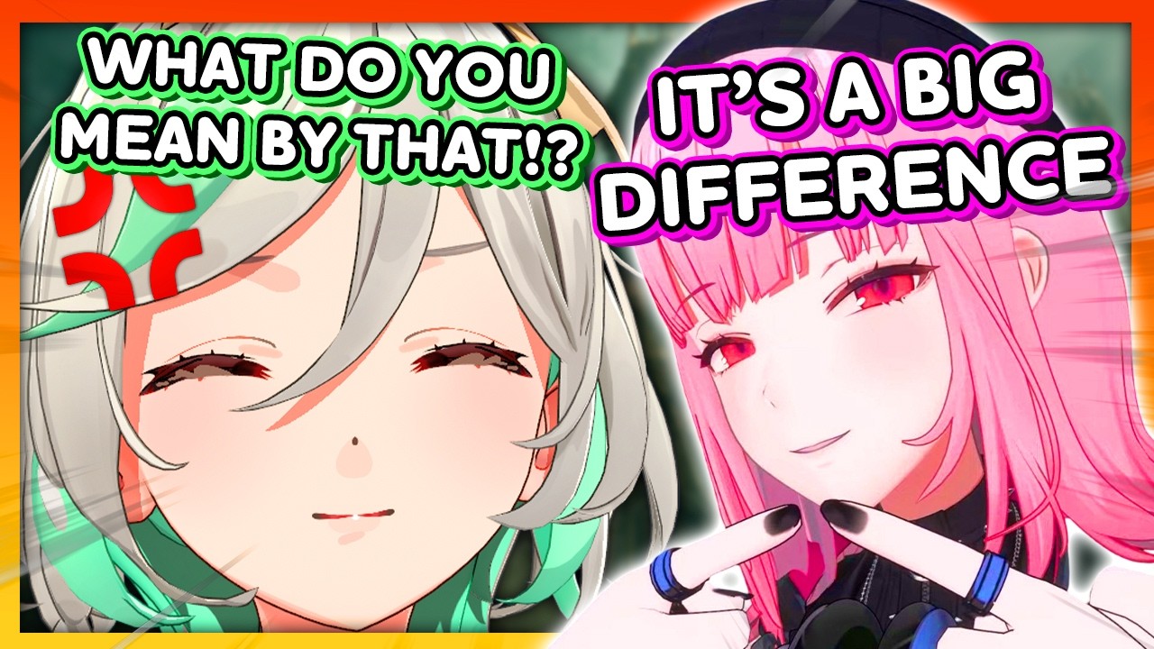 Calli Bullies Ceci About Their Differing Assets...【HololiveEN】