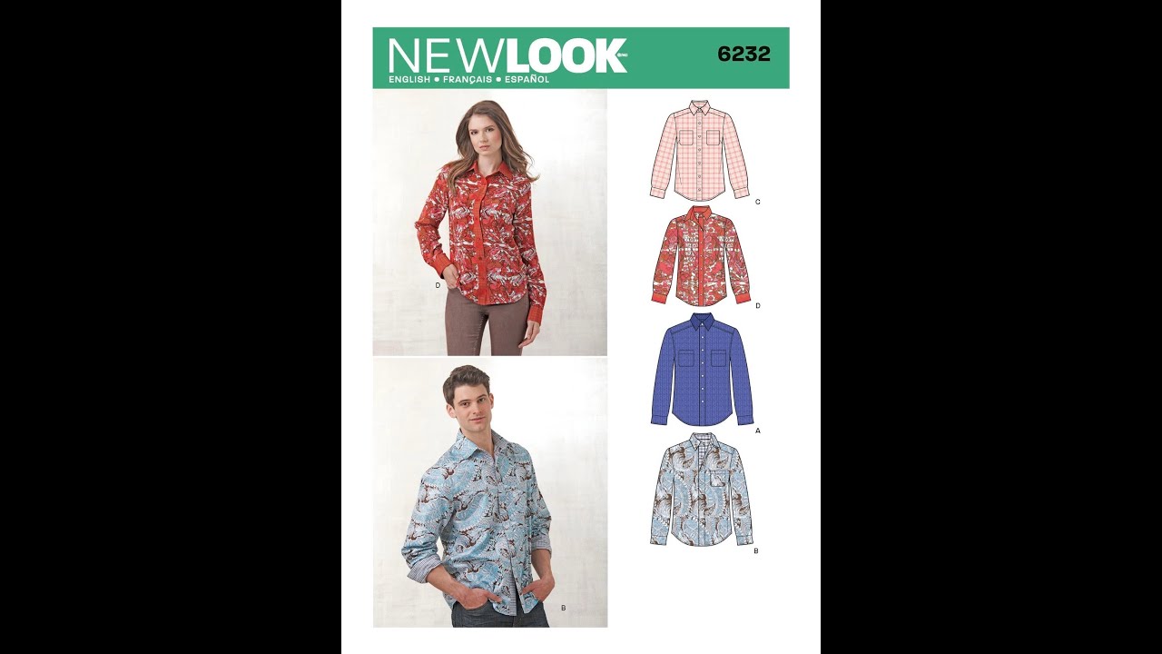 New Look N6232, Pattern Review, Button-Down Shirt