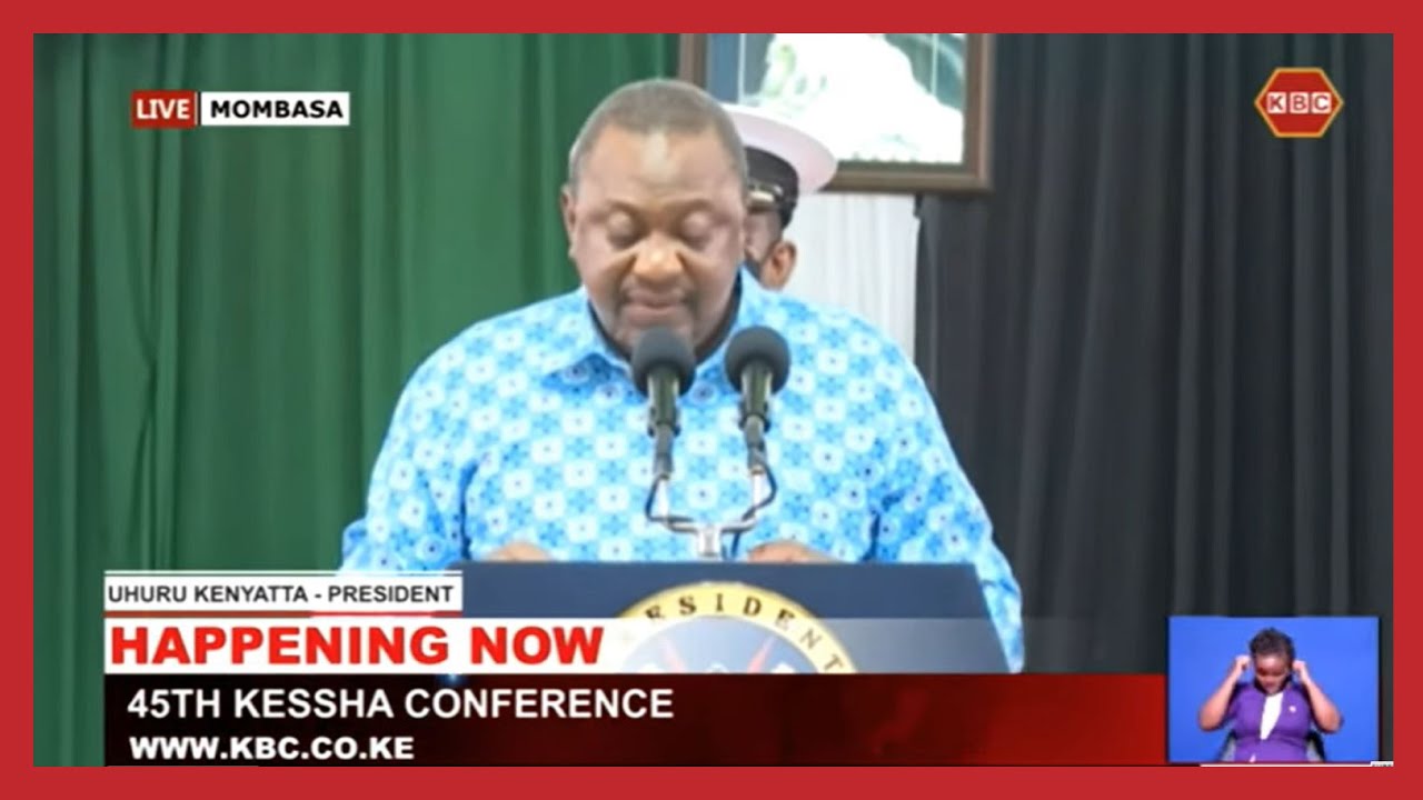 President Uhuru's full speech during the 45th KESSHA Conference