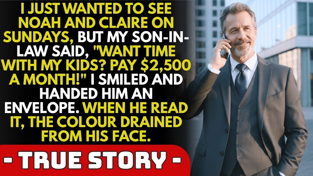 My Daughter-In-Law Said I Had To Pay $2,500 A Month To See My Grandchildren, So I Handed Her An...