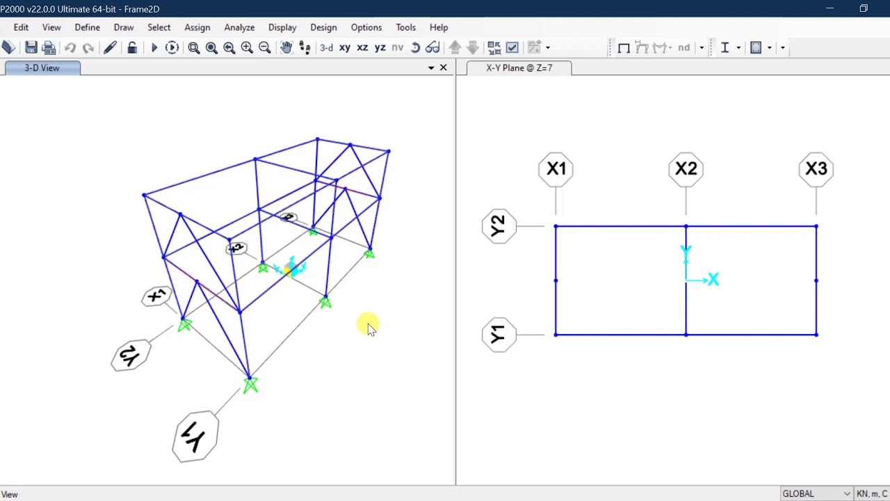 SAP2000: #3 Defining and Assigning Materials and Sections