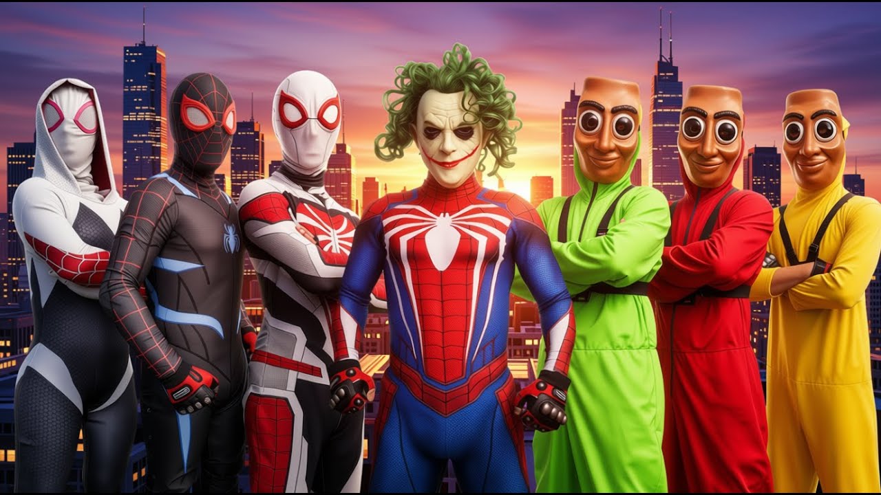 الجوكر ينتحل شخصية الرجل العنكبوت