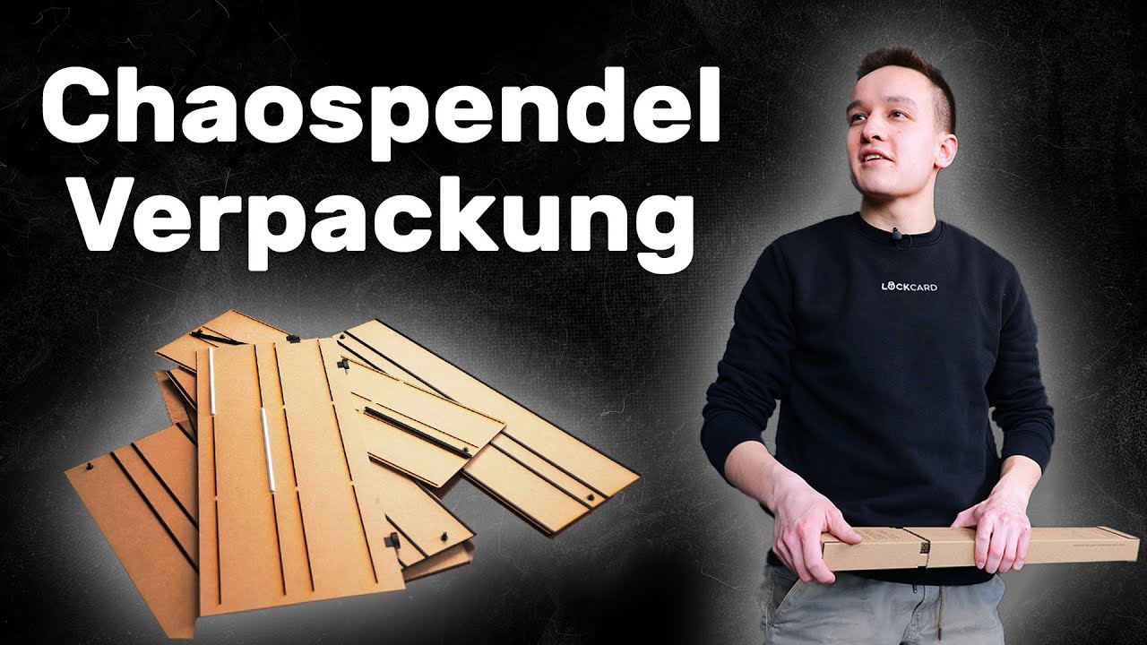 Die Evolution der Chaospendel Verpackung