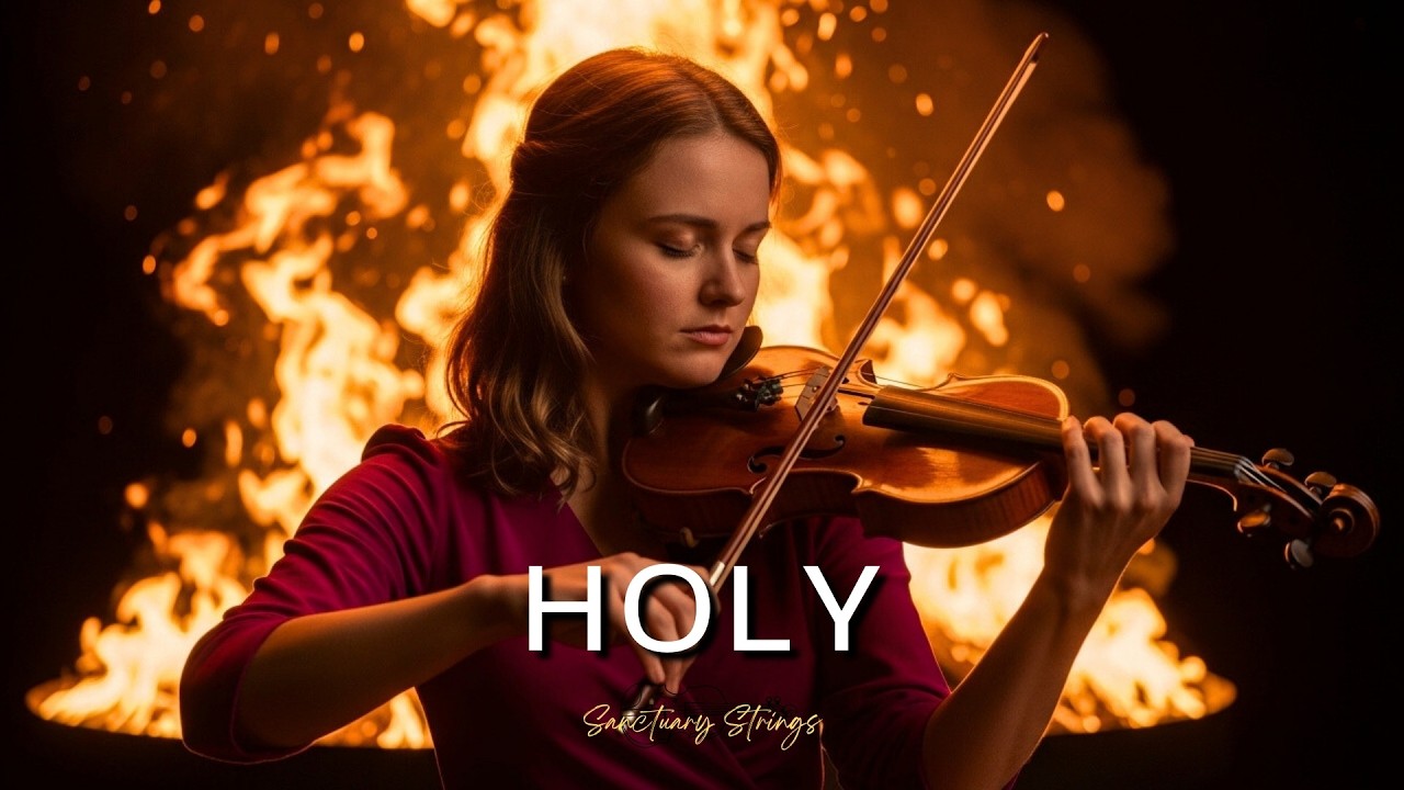 Holy | Violín Instrumental de Adoración Extrema | Música Cristiana Profética para Tiempo Íntimo