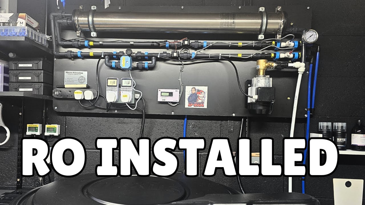 MASSIVE UPGRADE | New RO System Installed on My Koi Pond