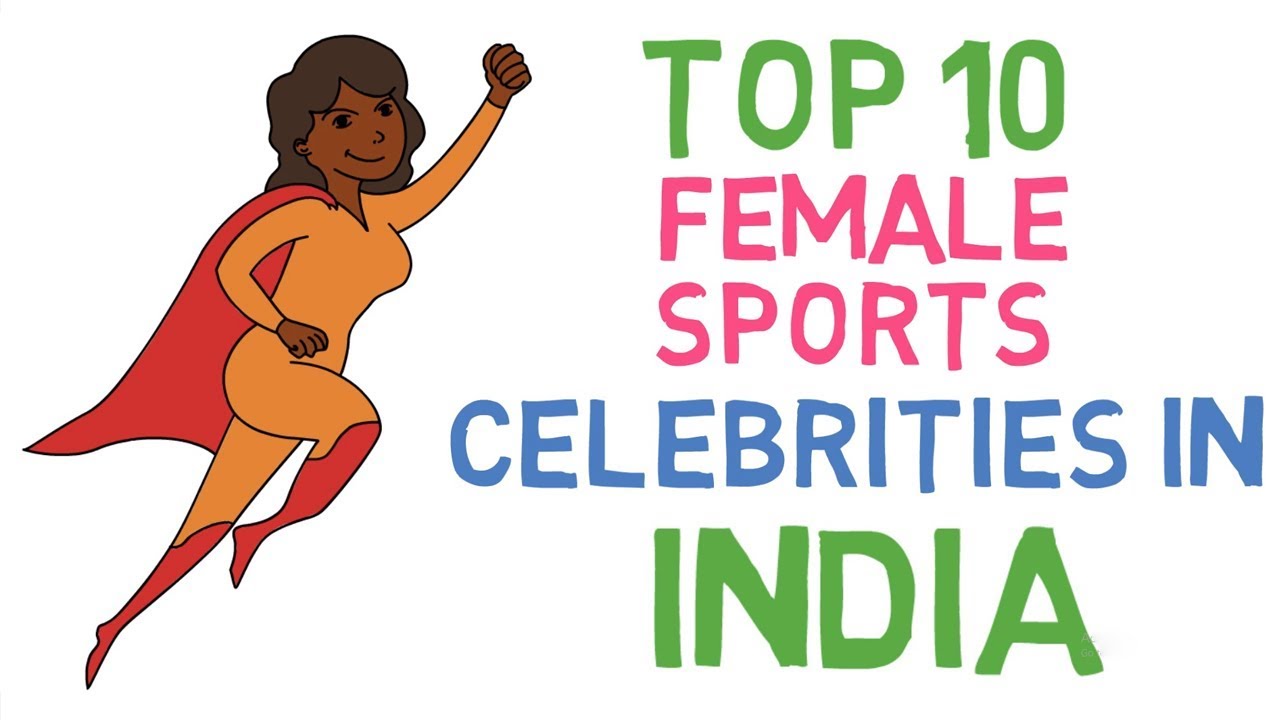 Top 10 Female Sports Celebrities in India | Famous Indian Sports Women | Sports GK Study IQ