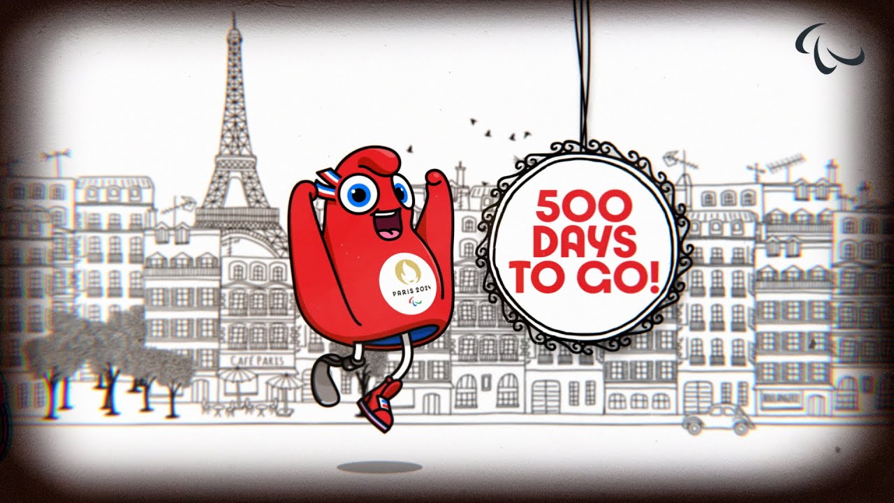 🇫🇷 500 Days To Go To #Paris2024 | Paralympic Games